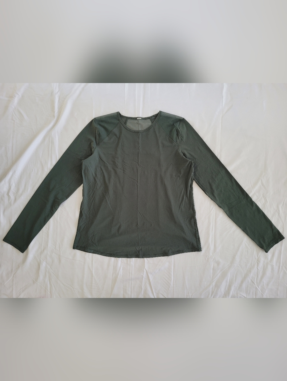 Lululemon Women Sculpt Long-Sleeve Shirt Dark Forest - Picture 6 of 6